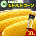 北海道十勝芽室町　十勝芽室産レトルトコーン 10本 me078-001c