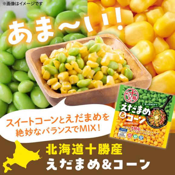 【ふるさと納税】北海道十勝芽室町えだまめ＆コーン200ｇ&times;2袋  me003-134c02