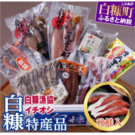 白糠漁協イチオシ白糠特産品セット＜秋鮭入＞_I018-1616