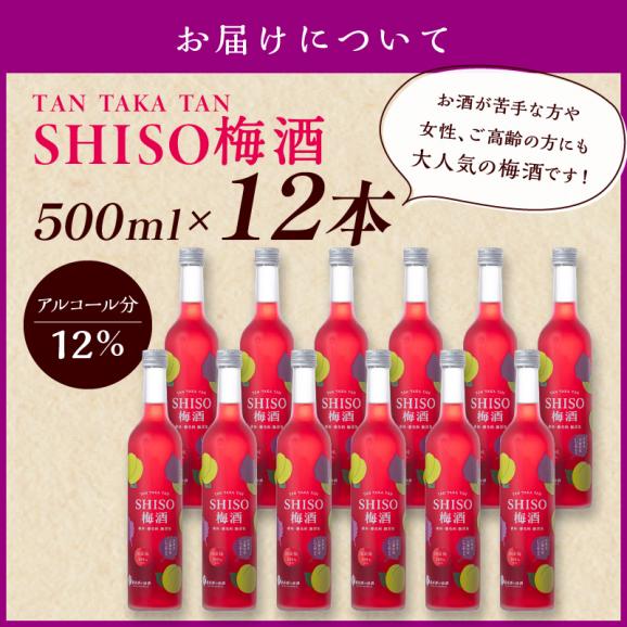 鍛高譚の梅酒［500ml］【12本セット】_I025-058506