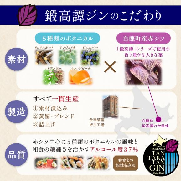 TAN・TAKA・TAN GIN（鍛高譚ジン）【700ml】_I010-040703