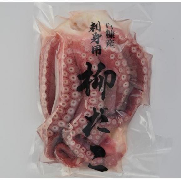 しらぬか産柳だこ(600g)と珍味(まんまの三杯酢・まんまの塩辛)の計3種セット_I017-046906