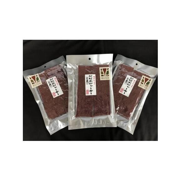 鹿100％ジャーキー【50g&times;3袋】_I018-042106