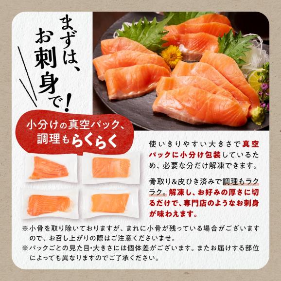 ※2025年7月末までにお届け※ギンサケサーモン【1kg】_T011-0905-250705