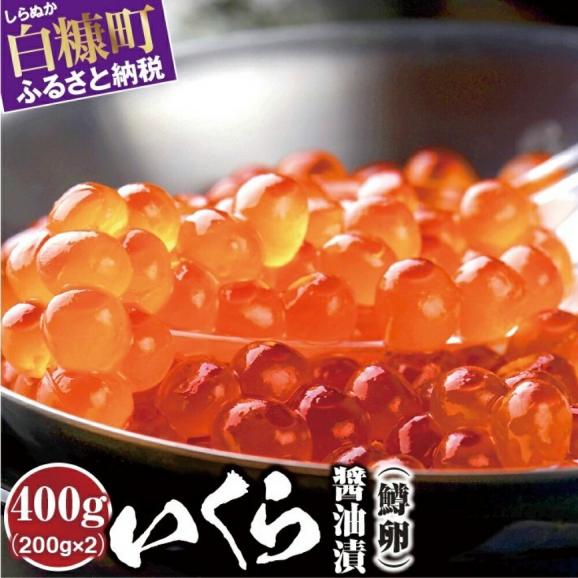 いくら醤油漬（鱒卵・鮭卵）食べ比べセット【計800g（各400g ）】_I026-103403