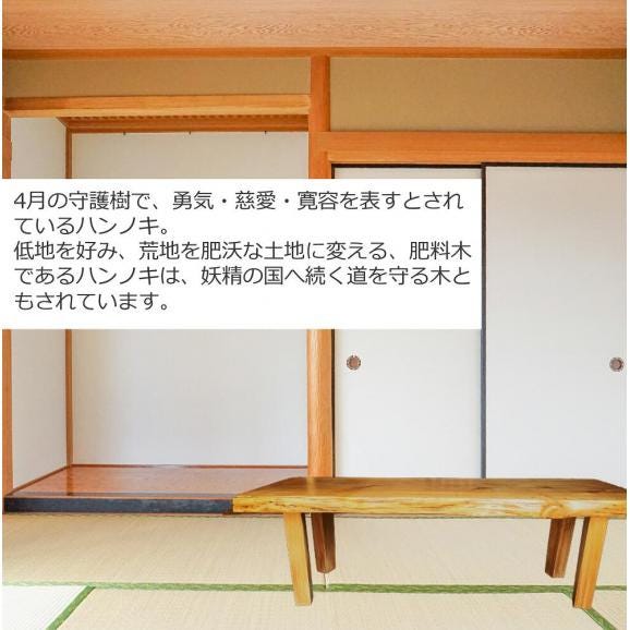 【72】座卓（台）ハン・一枚天板【厚さ約4cm】_I050-071502