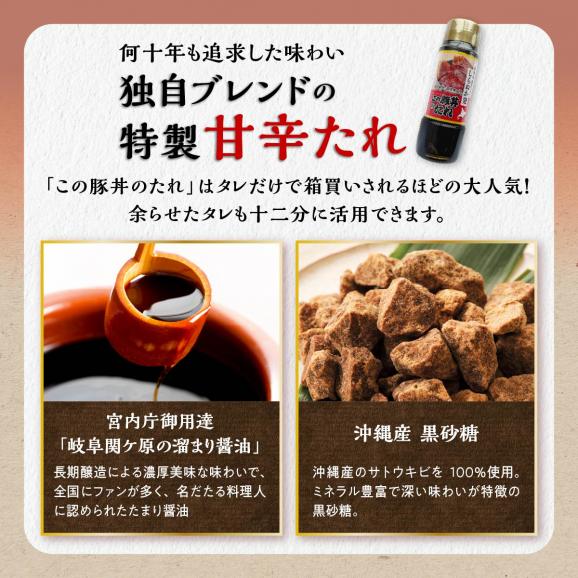 ※冷蔵※この豚丼　ごちそう便セット【3人前】_I013-016304