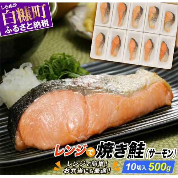 レンジで焼サーモン【10切入り】_T010-171301