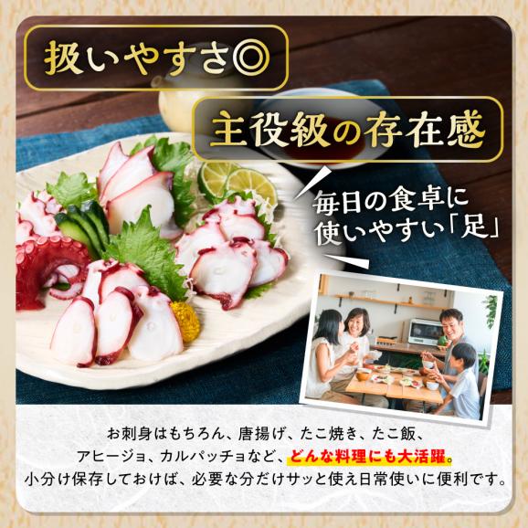 北海道旨味たこ【1.0kg以上&times;足のみ】_I013-182505