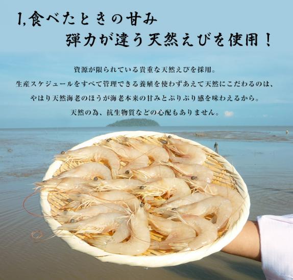 えび エビ 海老 築地市場 卸の社食 天然エビフライ Lサイズ 10