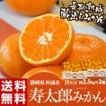 静岡県産 寿太郎みかん 超小玉2Sサイズ 約2.5kg×2箱 産地箱 ※常温 送料無料