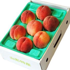 果樹王国 山形県のフルーツのプロ 伊藤さんが選ぶ「旬の桃」約2kg(7～10玉) ※常温 送料無料