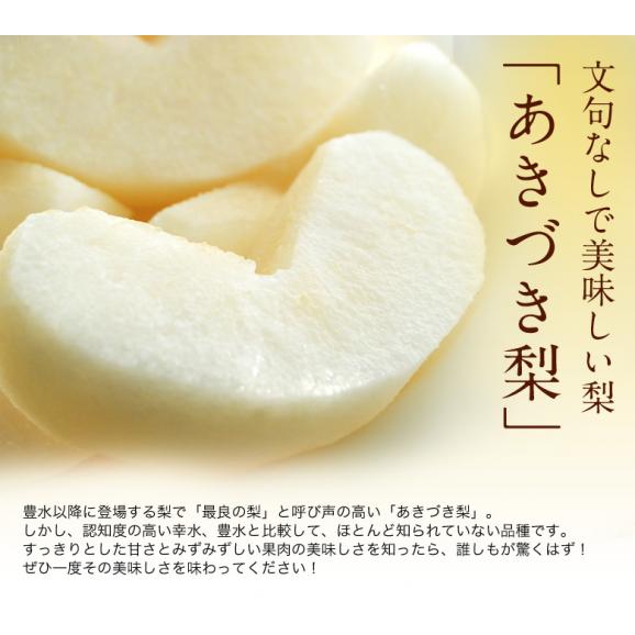しろいの梨 （あきづき梨） 千葉県白井市産 約2.5kg（6～9玉）産地箱 ※冷蔵 送料無料04
