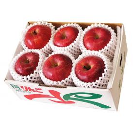 長野県 安曇野産 りんご『サンふじ』 約1.7kg風袋込（5～7玉） 産地箱入 ※常温　 送料無料