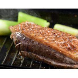 『フランス鴨（バルバリー種）のロース肉』 計約1kg（2〜4枚）青森県産 ※冷凍 送料無料