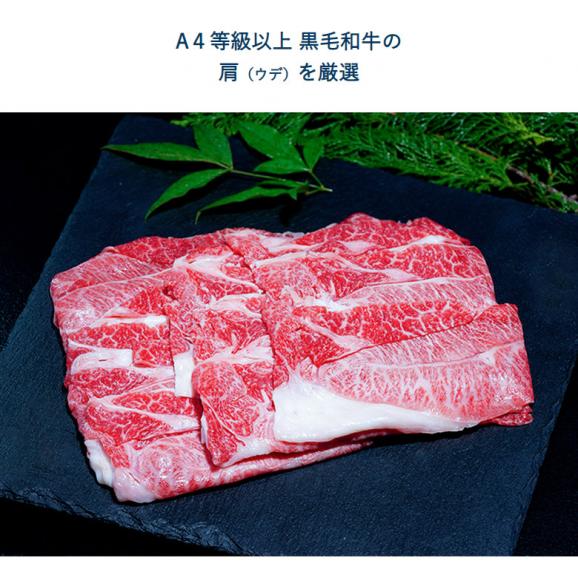 A4等級以上 『黒毛和牛肩切り落とし』 500ｇ ※冷凍 送料無料03