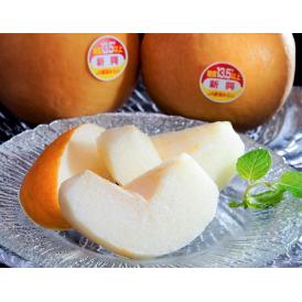糖度13.5度以上『一糖賞 梨（品種：新興）』新潟県産 約2.3kg（3～5玉） 簡易箱 ※常温 JA新潟かがやき　送料無料