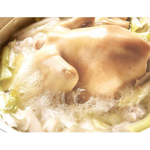 国産雛鶏使用　韓国料理　タッカンマリ鍋セット　約2人前　専用鍋つき　※冷凍 送料無料06