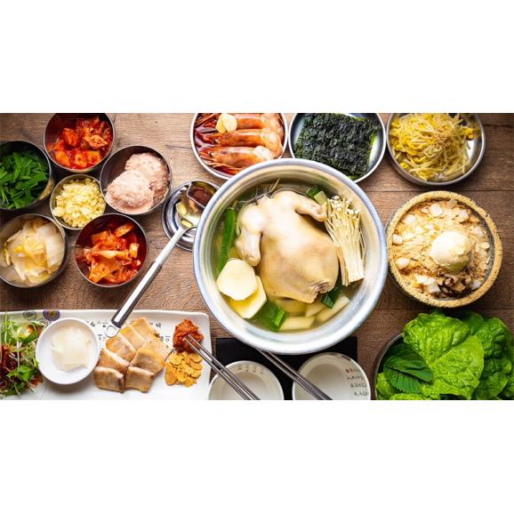 国産雛鶏使用　韓国料理　タッカンマリ鍋セット　約2人前　※冷凍 送料無料03
