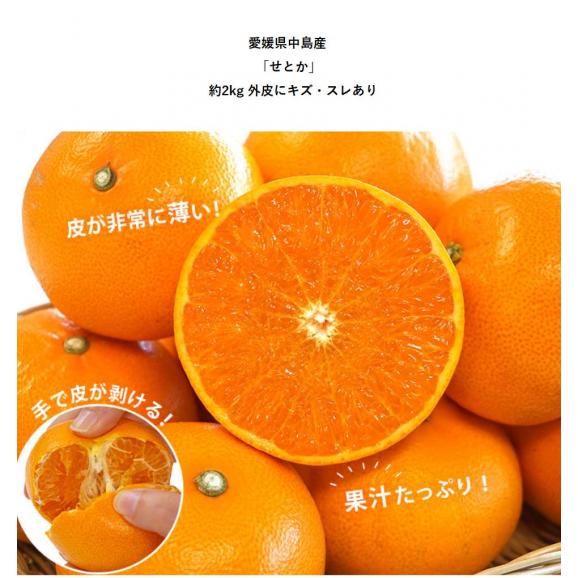 『せとか＆しらぬひ セット』 計約4kg(各2kg）ご自宅用 傷・スレあり品 簡易箱 ※常温 せとか：愛媛県産、しらぬひ：長崎県産　送料無料03