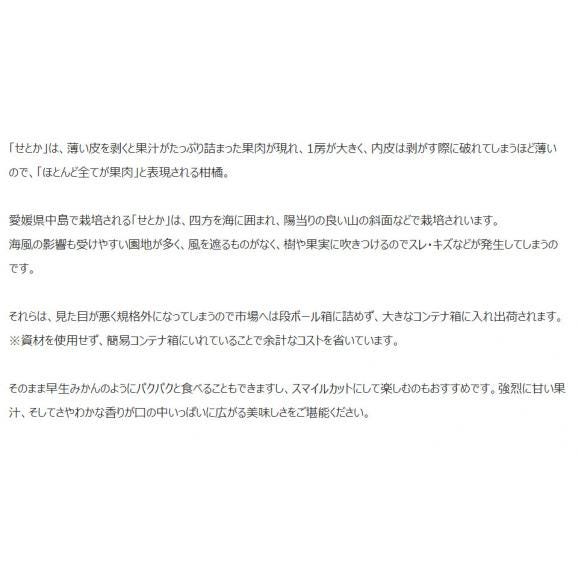 『せとか＆しらぬひ セット』 計約4kg(各2kg）ご自宅用 傷・スレあり品 簡易箱 ※常温 せとか：愛媛県産、しらぬひ：長崎県産　送料無料04
