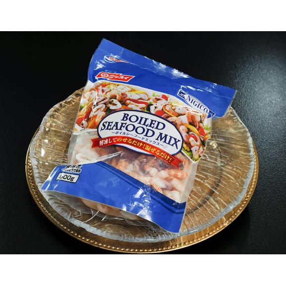 『シーフードミックス』（えび、いか、たこ入り）バラ凍結 500g×2袋　※冷凍 送料無料03