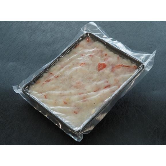 生食OK  ズワイ蟹 ほぐし身 500g 刺身用ズワイガニの端材を活用したちょっと訳ありの品です ※冷凍02