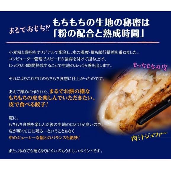 餃子 ぎょうざ 業務用 もち〇生餃子 25粒×4Ｐ 計100個 1.8kg 冷凍 おかず おつまみ 簡単調理 冷凍 冷凍同梱可冷凍　送料無料03