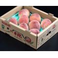 ご自宅用『山梨の桃』山梨県産桃 2箱 計約4kg（10～18玉）※常温 送料無料
