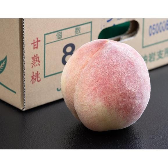 ご自宅用『山梨の桃』山梨県産桃 2箱 計約4kg（10～18玉）※常温 送料無料02