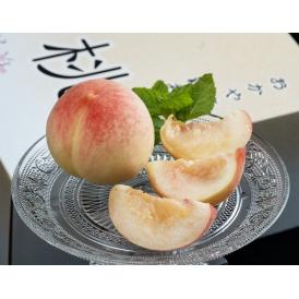 総社もも生産組合『恋みらい』岡山県産 白桃 秀品 約1kg（4～6玉）化粧箱 ※常温 送料無料