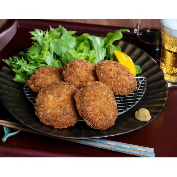 『マグロのメンチカツ』 まとめ買い100個入 合計4kg（40g×20個入:800g×5袋） マグロの端材（国産・台湾産等）使用 島根県加工※冷凍03