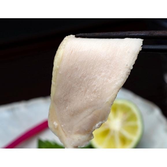 お刺身のようにいただく鶏の切り身 国産 鶏むね肉 1袋150g×4 計600g ※冷凍 送料無料02