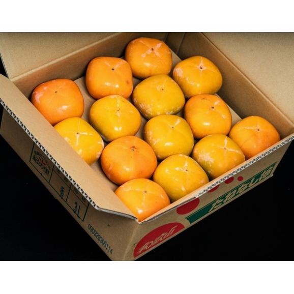 大玉　刀根柿 （種無し） 和歌山県産 秀品 3～4L 約7.5kg（24～28玉）産地箱 風袋込 ※常温　送料無料02