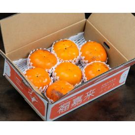 【カード・代引限定】 太天柿　愛媛県産 秀品 約3.5kg （5〜8玉） 産地箱 ※常温　たいてんかき　送料無料