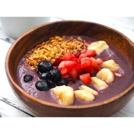 アサイーボウル・キット3食分（アサイーベース、バナナ、イチゴ＆ブルーベリー、グラノーラ、はちみつ）※冷凍