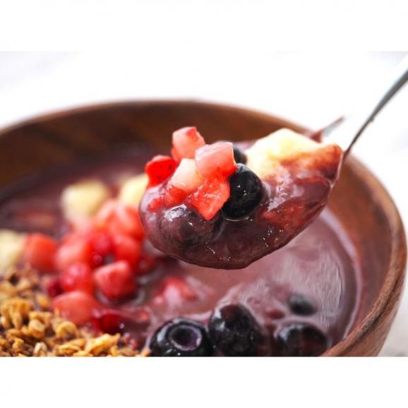 アサイーボウル・キット3食分（アサイーベース、バナナ、イチゴ＆ブルーベリー、グラノーラ、はちみつ）※冷凍03