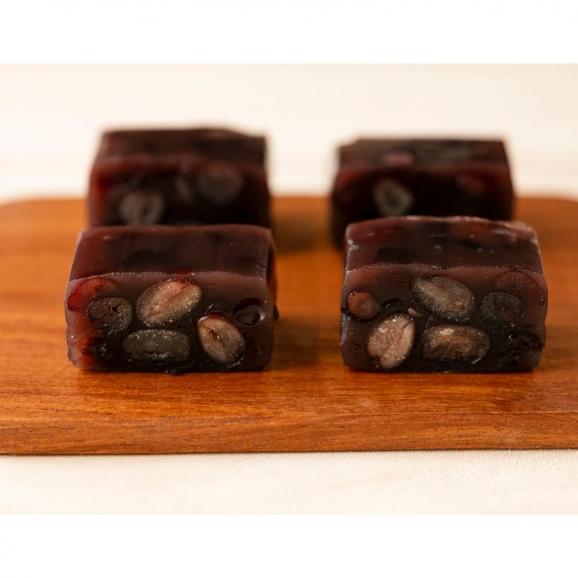 茂助だんご特製『能登大納言の羊羹と能登大納言と抹茶のマフィン』 化粧箱入り1箱(羊羹4個、マフィン3個) ※常温 送料無料02