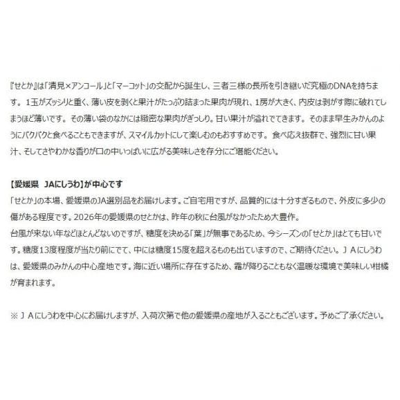 訳あり品 デコポン＆せとか セット （デコポン約3kg、せとか約2kg）外皮の傷あり品 計約5kg 簡易箱 ※冷蔵 送料無料04