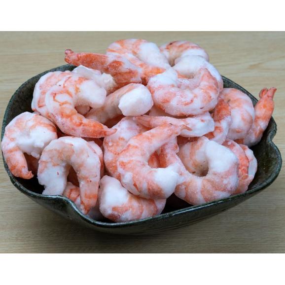 特大ムキエビ 8Lサイズ ブラックタイガー使用 背ワタ処理済み インド産 日本加工 解凍後1kg（45〜67尾）※冷凍 冷凍同梱可04