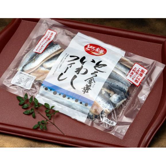 刺身用 とろ金華いわし フィーレ 宮城県産 500g（30枚前後）※冷凍04