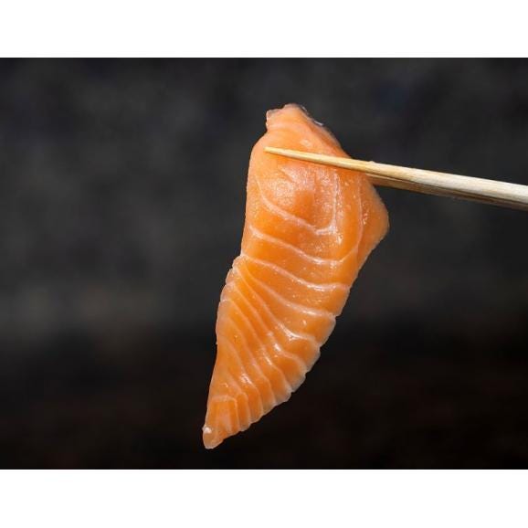 ワンフローズン お刺身サーモン スライス ノルウェー産 アトランティックサーモン使用 5袋 （8g&times;20枚／袋） ※冷凍 モウイセレクト02