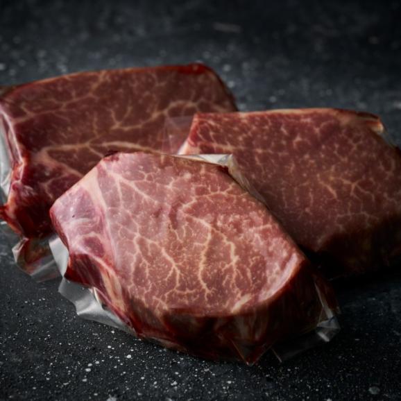 【全国送料無料】国産ブランド牛「やまゆり牛」希少部位ヒレ肉ステーキ用150g×3枚02