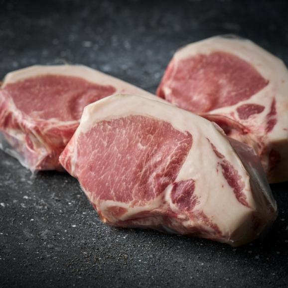 【ご予約商品】やまゆりポーク“極厚切り”社内規格最上級ロース900g（300g×3枚）厚さ約3cm【全国送料無料】05