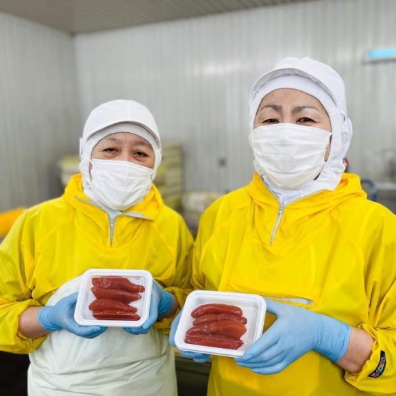 【工場直送！】北海道鹿部町 噴火湾産 “初もの”たらこ130g×3パック04