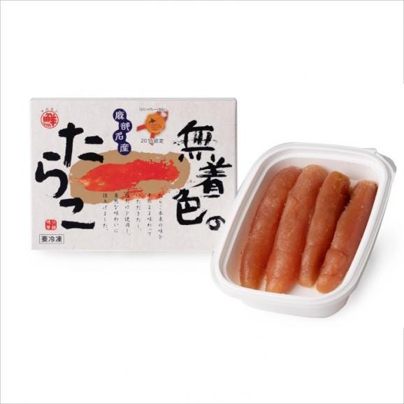 【全国送料無料】北海道の至宝！道場水産_噴火湾産無着色たらこ_120g×3パック02
