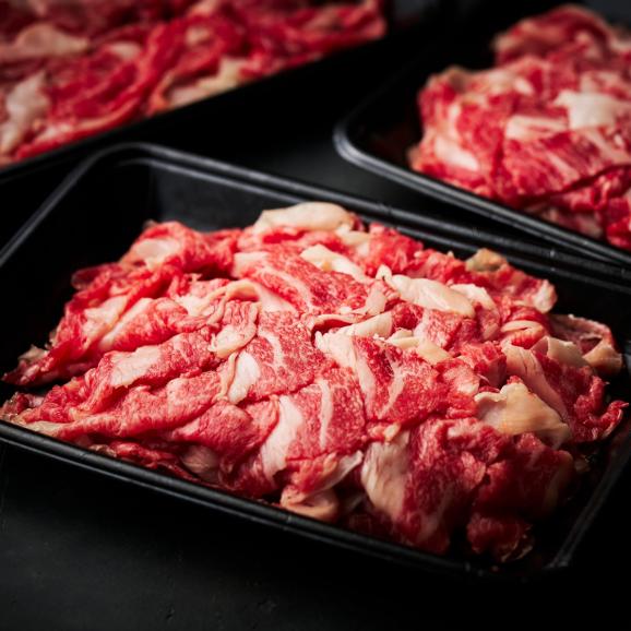 【全国送料無料】美味しさ日本一！宮崎牛 至福のウデ肉 切り落とし_600g（200g×3パック）【ギフト可！】04