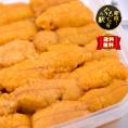 【食ロス防止商品】24年産・天然！北海道産匠の「ふり塩うに」_とろけるキタムラサキウニ_色選別漏れ品 2点 200g（100g×2パック）【ミョウバン水不使用・全国送料無料】