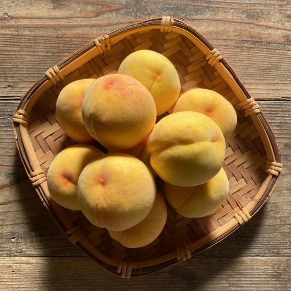 岡山県産 桃里庵の“とろとろ”黄桃_ご自宅用1kg(4~6玉）02
