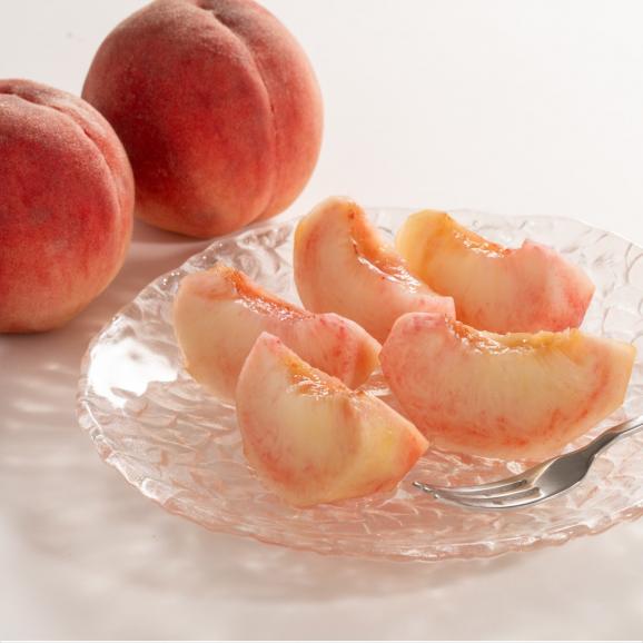 【全国送料無料】桃王国の夏終わり“甘くとろける”「さくら白桃」 特秀等級_5kg（16玉～10玉）【福島県産・9月上旬以降発送】04